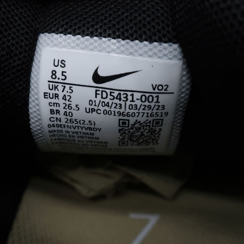 Nike Metcon 9 FD5431-001 Black/ Kakhi Training/Gym Shoes Men's Size 8.5 - Picture 8 of 9